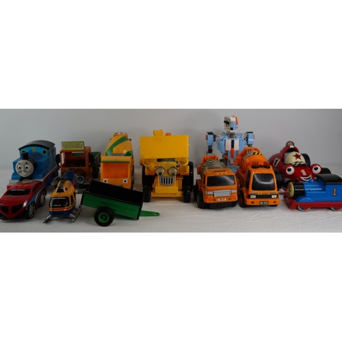 2 - A lot of assorted toys to include Thomas the Tank and more.