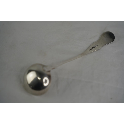 74 - A Scottish Silver ladle, Glasgow 1854, D C Rait.