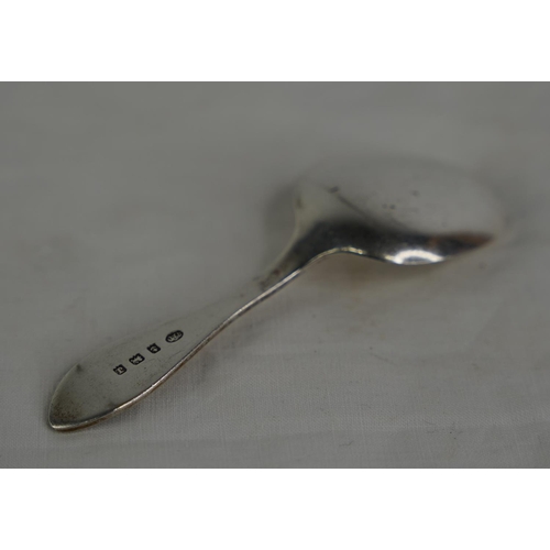 79 - A Sterling Silver caddy spoon, Birmingham 1933.