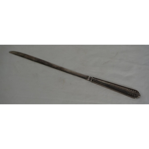 80 - A vintage letter opener for guests at Keen & Nettlefords Ltd, Darlaston.