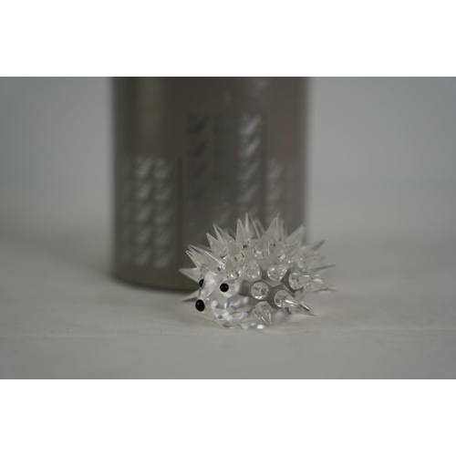 91 - A Swarovski crystal hedgehog.