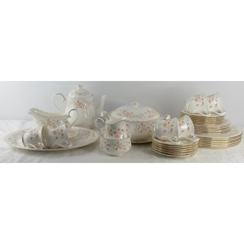 126 - A large Royal Albert bone china 'For All Seasons Autumn Sunlight' tea and dinner ware.