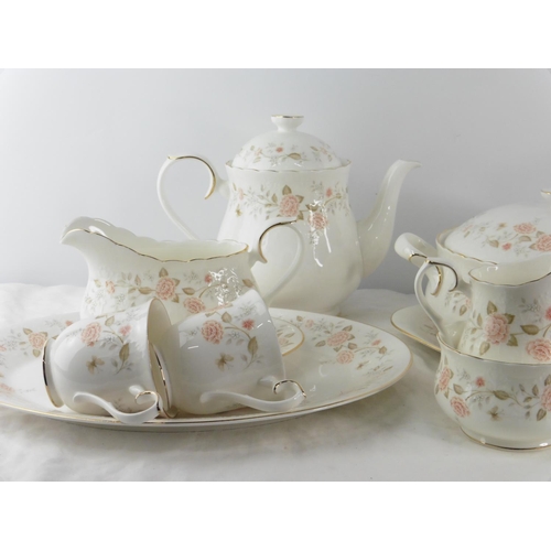 126 - A large Royal Albert bone china 'For All Seasons Autumn Sunlight' tea and dinner ware.