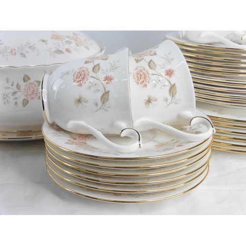 126 - A large Royal Albert bone china 'For All Seasons Autumn Sunlight' tea and dinner ware.