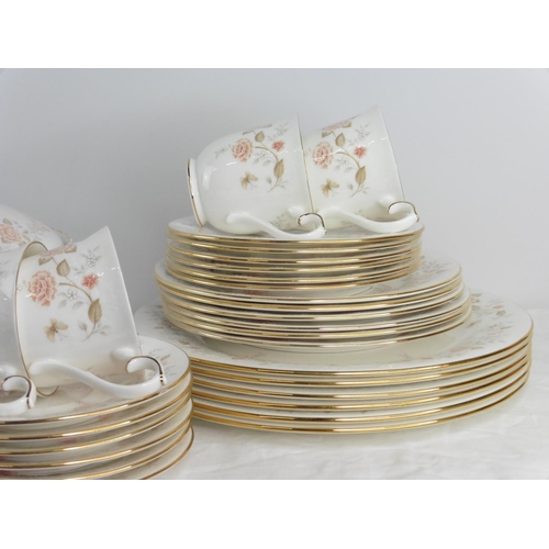 126 - A large Royal Albert bone china 'For All Seasons Autumn Sunlight' tea and dinner ware.