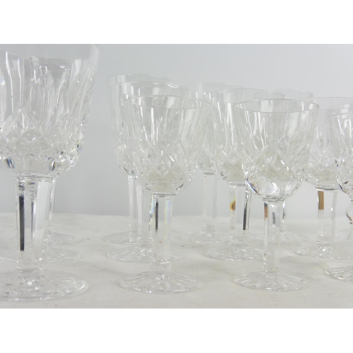 189 - A lot of Waterford Crystal glasses and more.