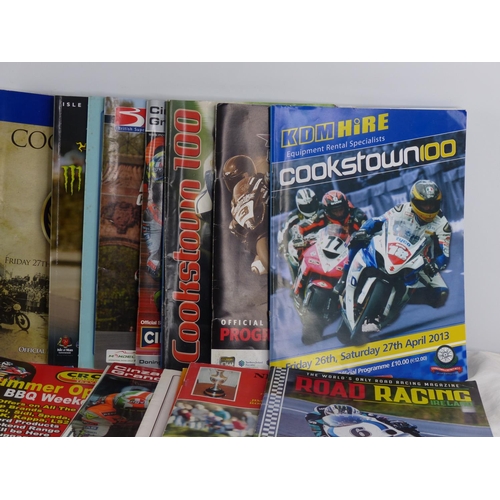 197 - A lot of road racing programmes and magazines.