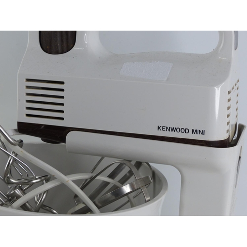 265 - A Kenwood mini mixer and a hand mixer.