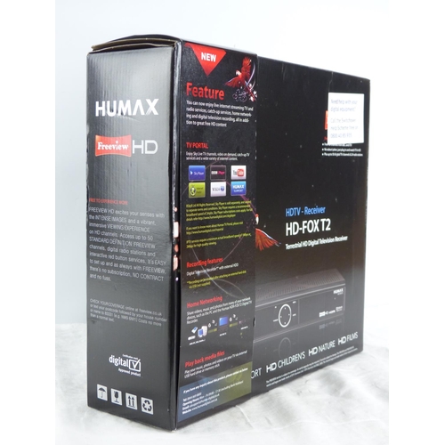 275 - A boxed Humax HDTV Receiver.