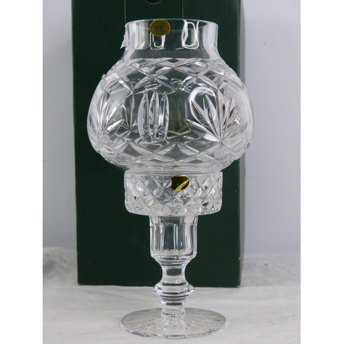 458 - A Tyrone Crystal tealight holder and original box.