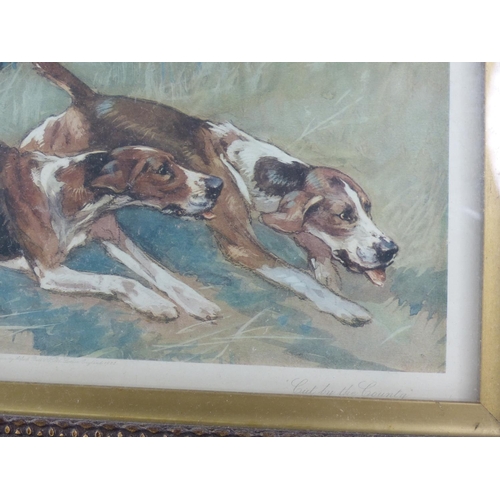 467 - A stunning framed print by Vernon C Stokes.