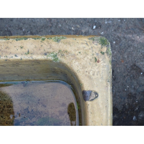 42 - A Victorian Salt Glazed Trough/ Planter.66cmx39cm