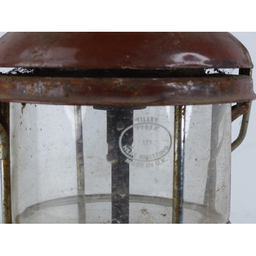 101 - A vintage Tilley oil lamp.