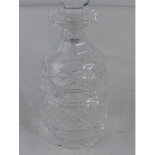 105 - A stunning Waterford crystal decanter.