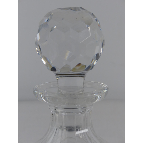 105 - A stunning Waterford crystal decanter.
