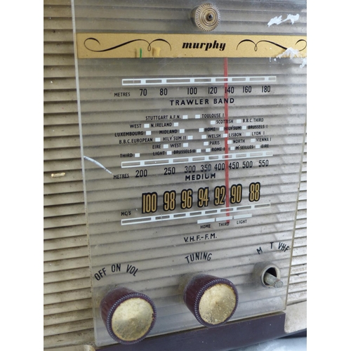 110 - A vintage Murphy's radio.