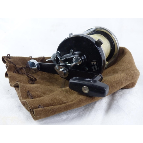 130 - An ABU Sweden Ambassadeur 10000 CA automatic two speed fishing reel.