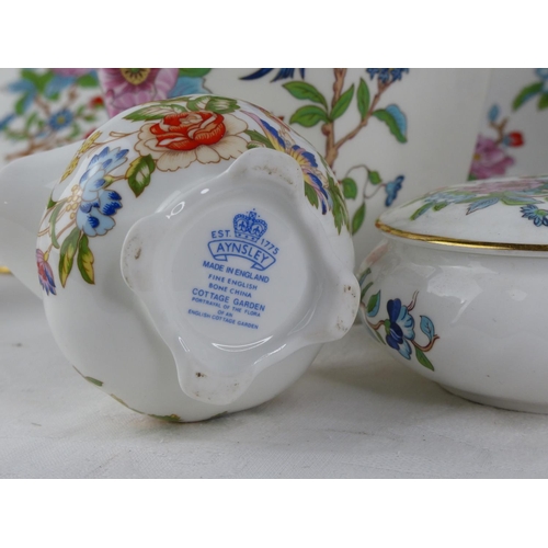 150 - A large collection of Aynsley China ware.