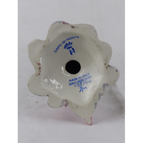 196 - A Capodimonte limited edition figure, 'Ina', numbered 58/1000.