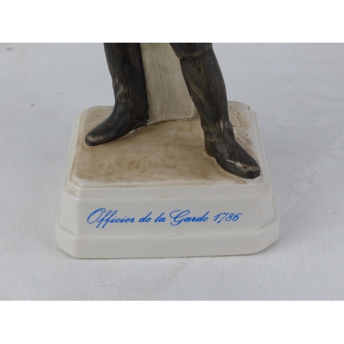 200 - A vintage Goebel figure of a military gent.