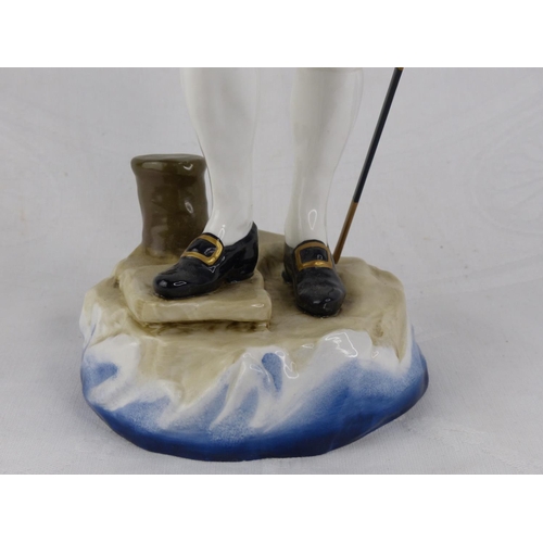 207 - A large limited edition Michael Sutty hand painted porcelain figure 'Lord Nelson'. (small break conn... 