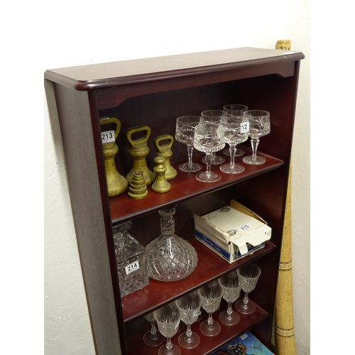 211 - A small bookcase.