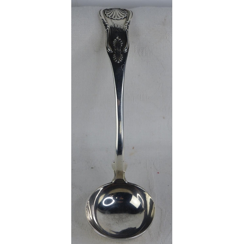 537 - A Georgian Scottish Silver ladle, Glasgow 1829, D McDonald, weight 60g.