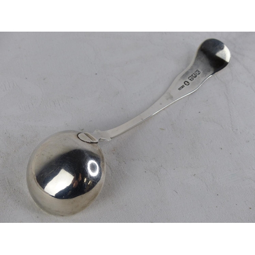 537 - A Georgian Scottish Silver ladle, Glasgow 1829, D McDonald, weight 60g.