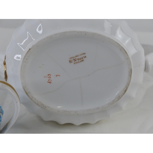 25 - An antique Copelands China tea set.