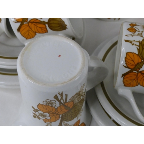 26 - A vintage Midwinter tea set.