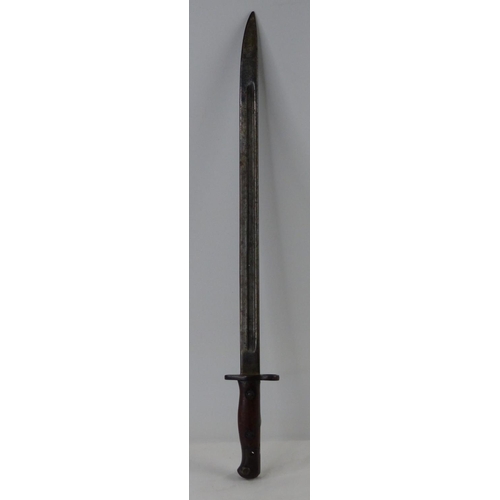 70 - An antique British bayonet, measuring 55cm.