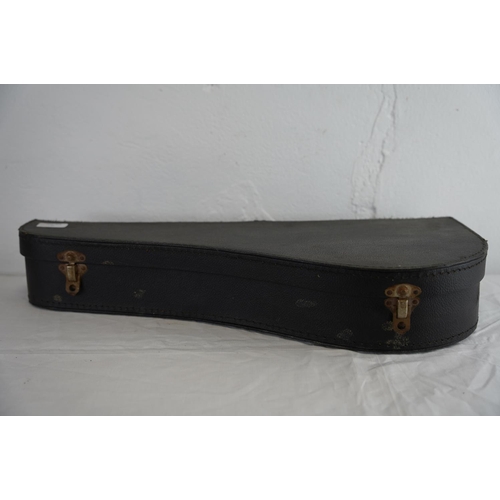 142 - A vintage cased John Grey & Son, London banjo.