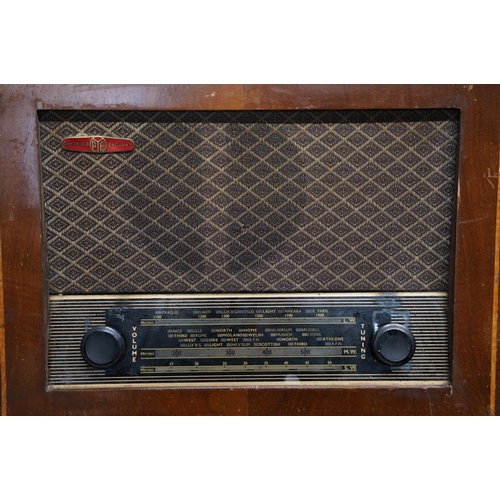 207 - A vintage PYE radio and another.