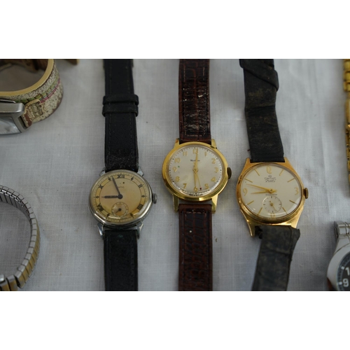 233 - A collection of various wristwatches.