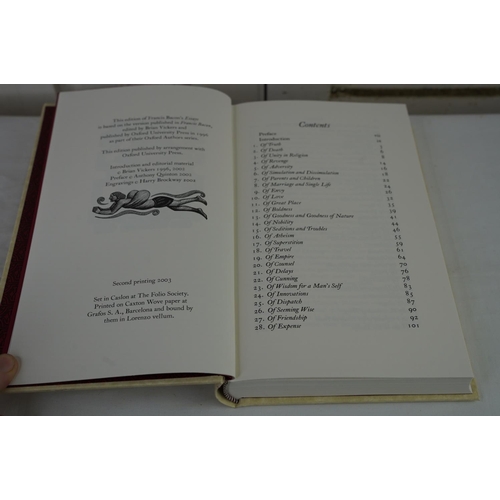 424 - 'Essays of Francis Bacon', 2002.