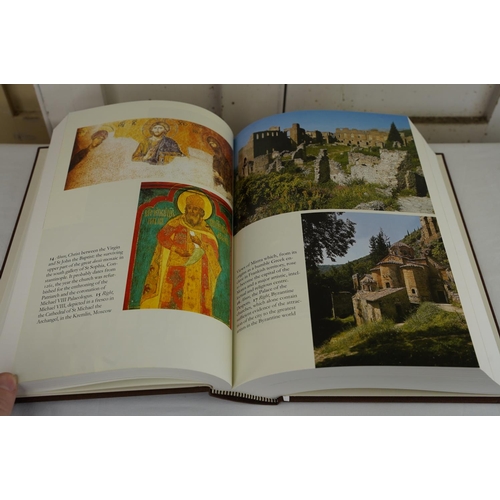 440 - A set of three Folio Society books  'John Julius Norwich Byzantium', 2003.