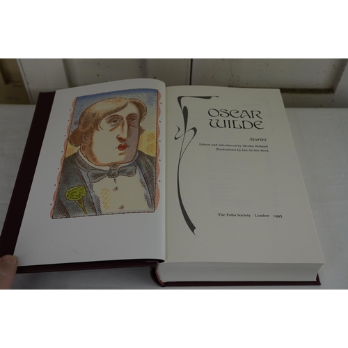 441 - A set of three Folio Society books 'Oscar Wilde', 1993.