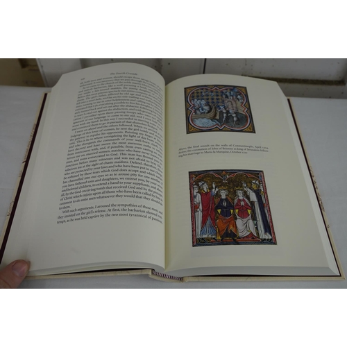 442 - A set of four Folio Society books 'An Eyewitness History of the Crusades', 2004.