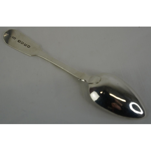 259 - A Sterling silver spoon, 53g.