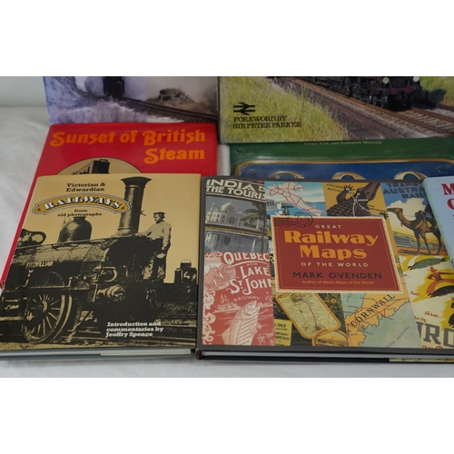 298 - A collection of railway interest books.