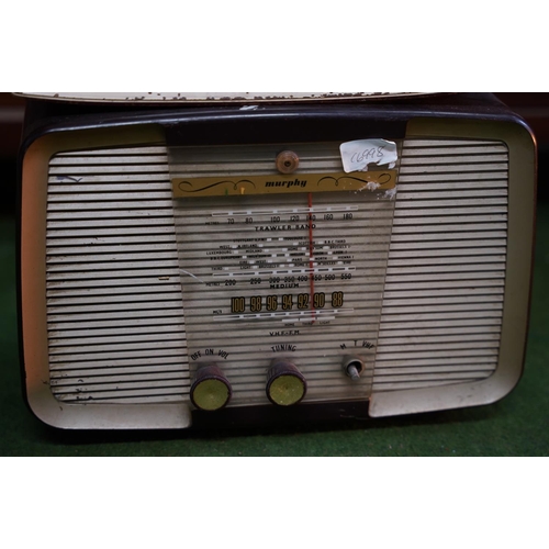 369 - Three vintage radios - Murphy, Ekco and Philips.