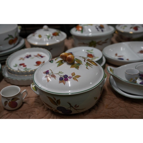 479 - A large lot of Royal Worcester 'Evesham' dinner ware.