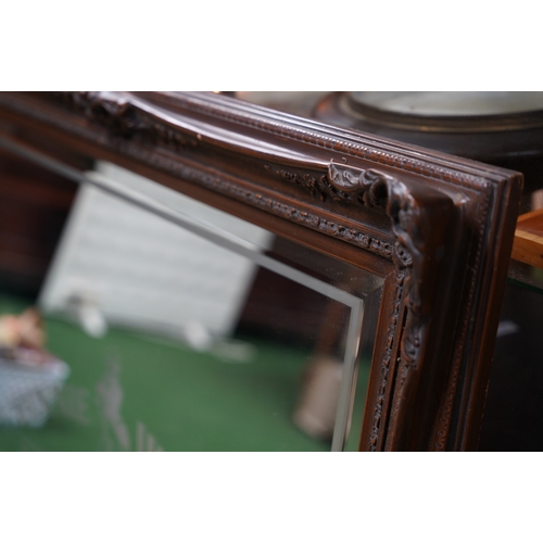 411 - A superb framed Johnnie Walker pub mirror, measuring 112cm x 82cm.