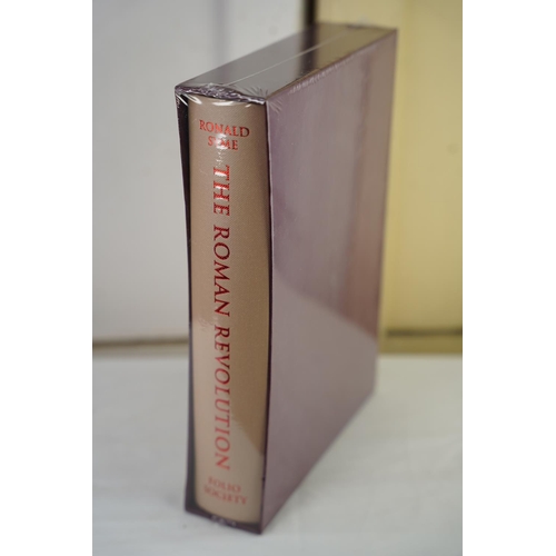 461 - A sealed Folio Society book - The Roman Revolution by Ronald Syme.