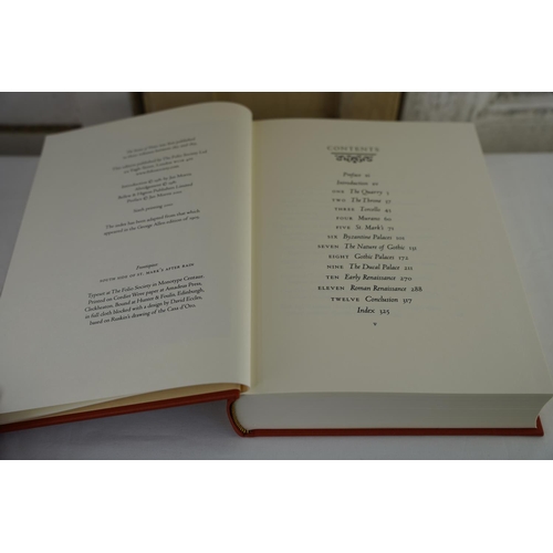 481 - The Stones of Venice by John Ruskin, 2001.