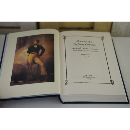 483 - Memoirs of a Fighting Captain by Admiral Lord Cochrane, 2005.
