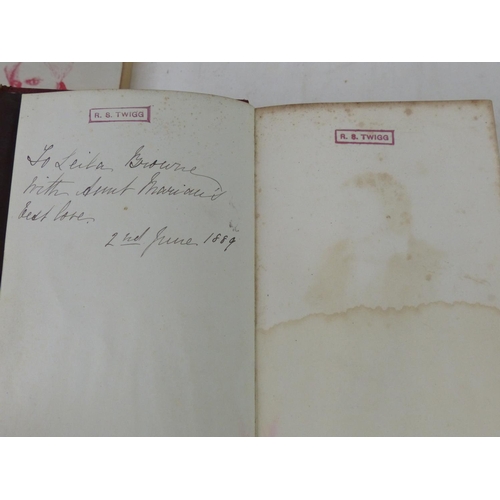 67 - An assortment of antique/ vintage poetry books, to include Keats, Percy French & more.