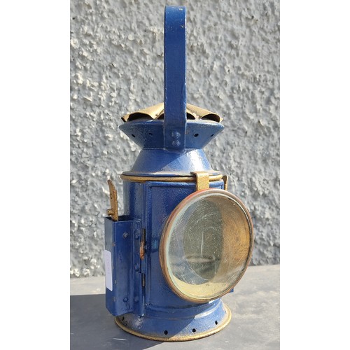 73 - A 1943 military railway lamp.