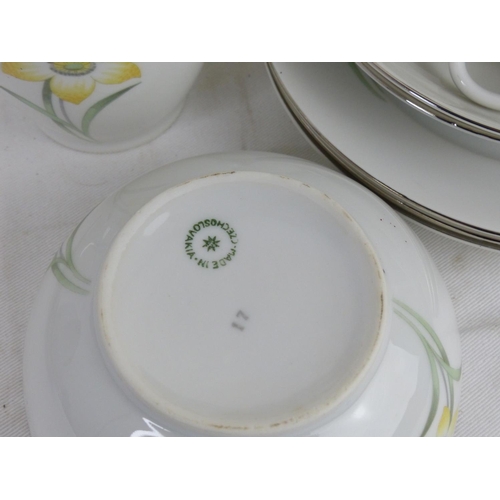 48 - A vintage decorative 'Spring Time' tea set.