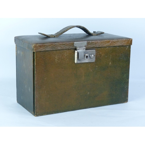 25 - A stunning antique cased travel grooming set.